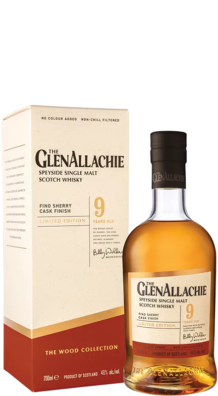 GlenAllachie 9 Ani Fino Sherry Finish Single Malt Whisky 0.7L